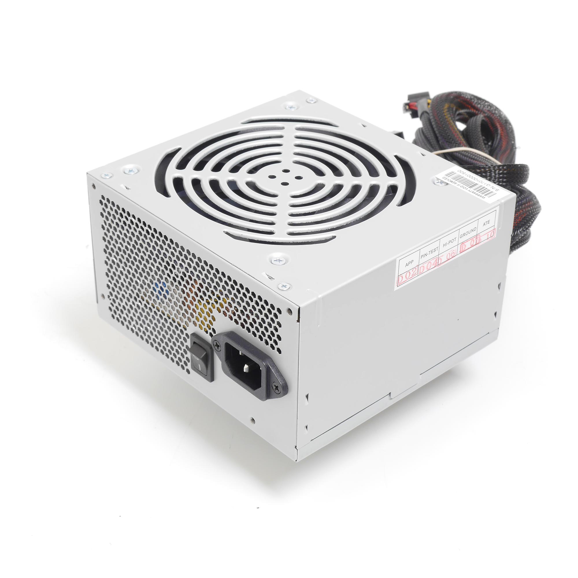 Блок питания ATX 600Вт NR-PSU6001 (24pin+8pin) 12mm fan, PS/2, EPS12V, Negorack