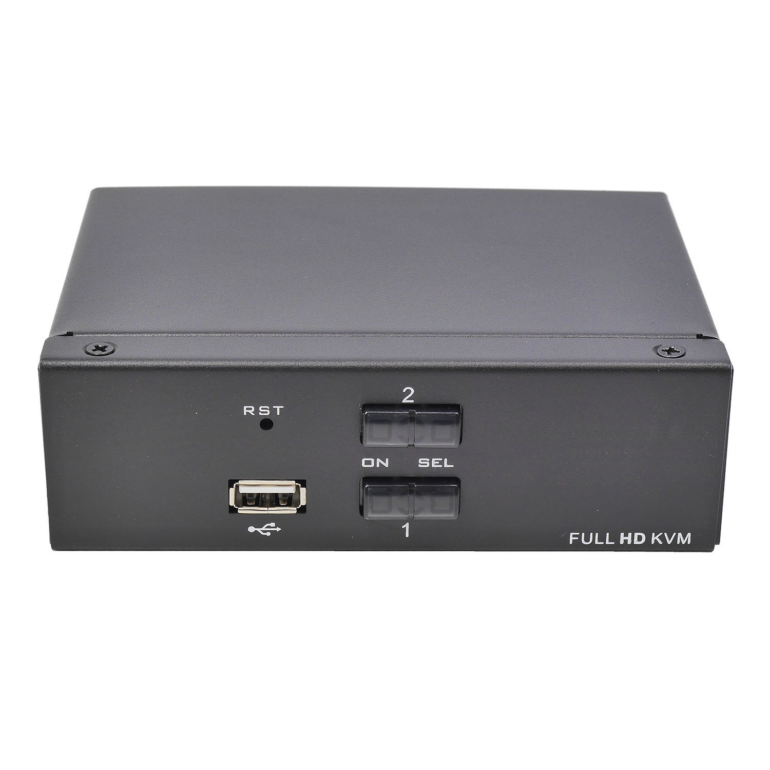 Переключатель KVM 2 порта HDMI, Audio, Microphone, 2xUSB, NR-MA21H, Negorack