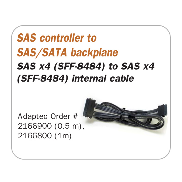 Кабель SAS SFF8484-SFF8484 32PIN - 32PIN