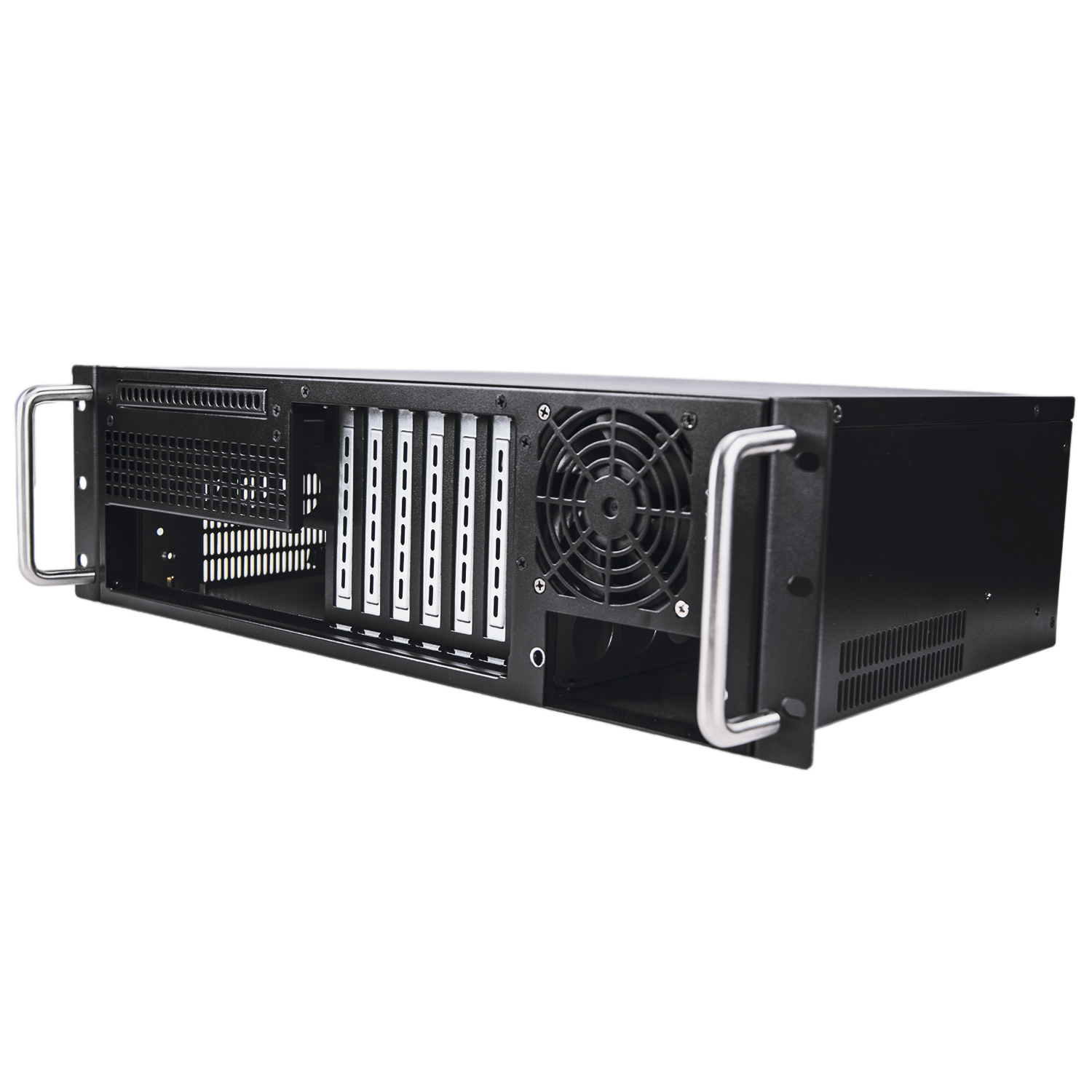 Серверный корпус 3U NR-N3300 400Вт Front access (ATX, slimCD, 3x3.5int), 305мм, Negorack, черный