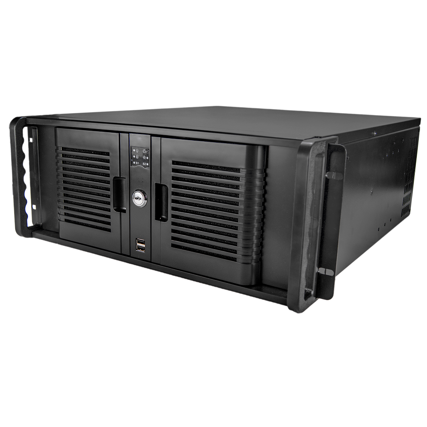 Серверный корпус 4U NR-N4800 2x800Вт (ATX 9x12, 4x5.25ext, 1x3.5ext, 2x3.5int, 528мм), NegoRack