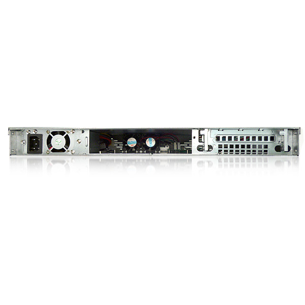 Серверный корпус 1U NR-D125 300Вт (MiniITX 9."6x9.6", 3.5"int or 2x2.5"int, 250mm) черный
