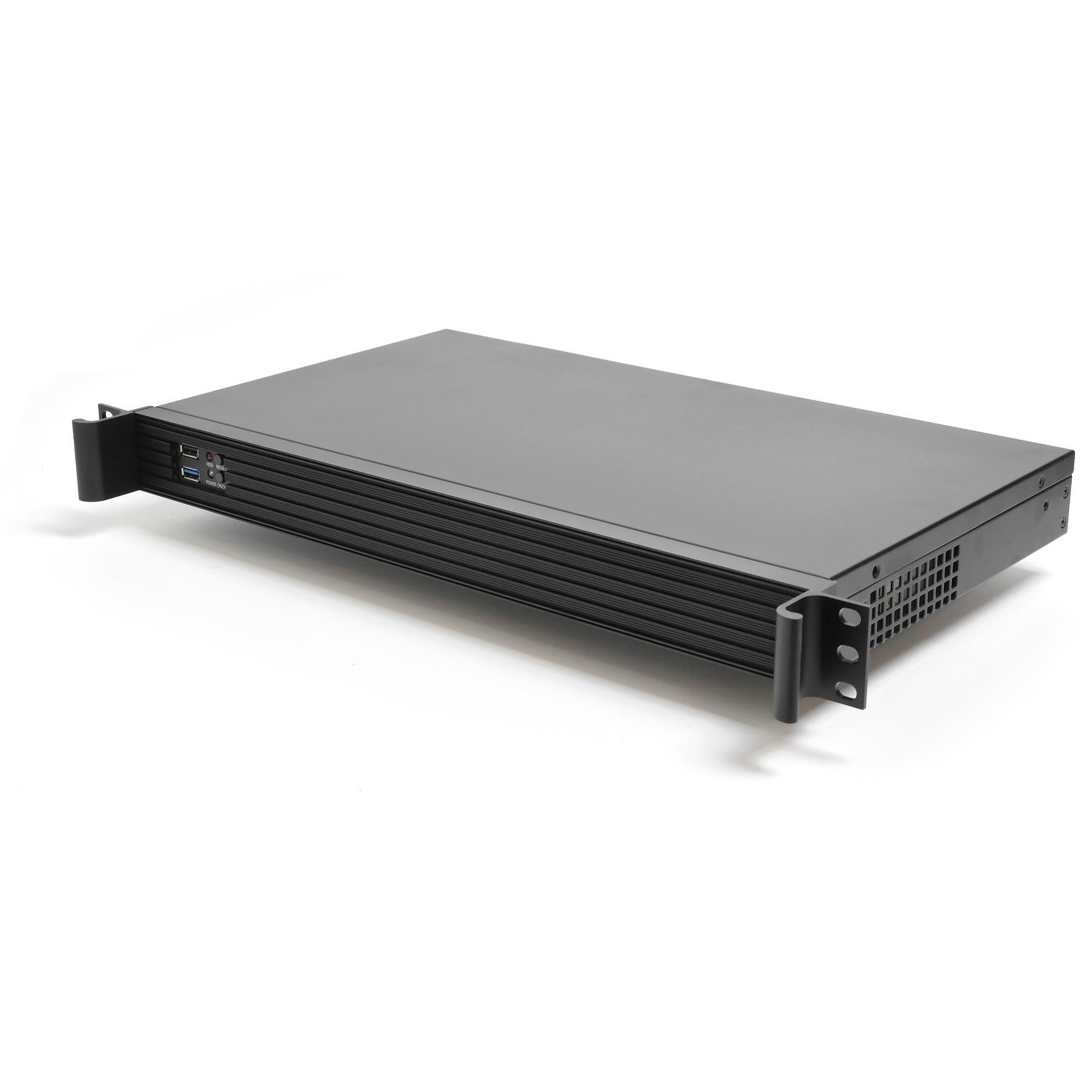 Серверный корпус 1U NR-N125 300Вт (MiniITX, 1x3.5int or 2x2.5int, 250mm) черный, NegoRack