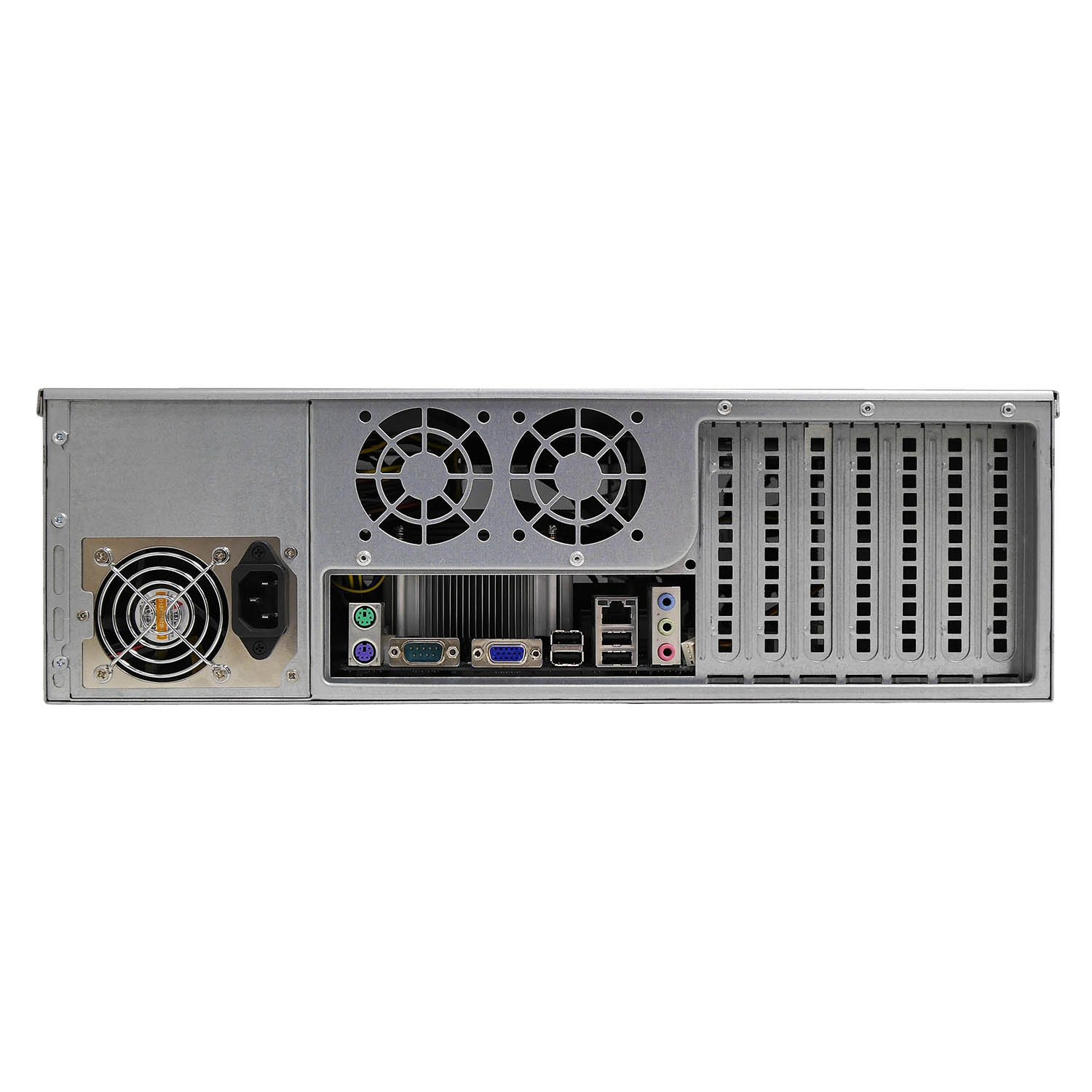 Серверный корпус 3U NR-N3514 2х400Вт (EATX12x13, 6x5.25ext (10x3.5int), 4x3.5ext, 550мм) черный, NegoRack
